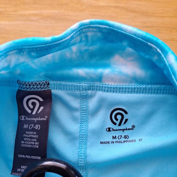 Champion Blue and White Skort with Mesh Sides - Picture 6 of 6